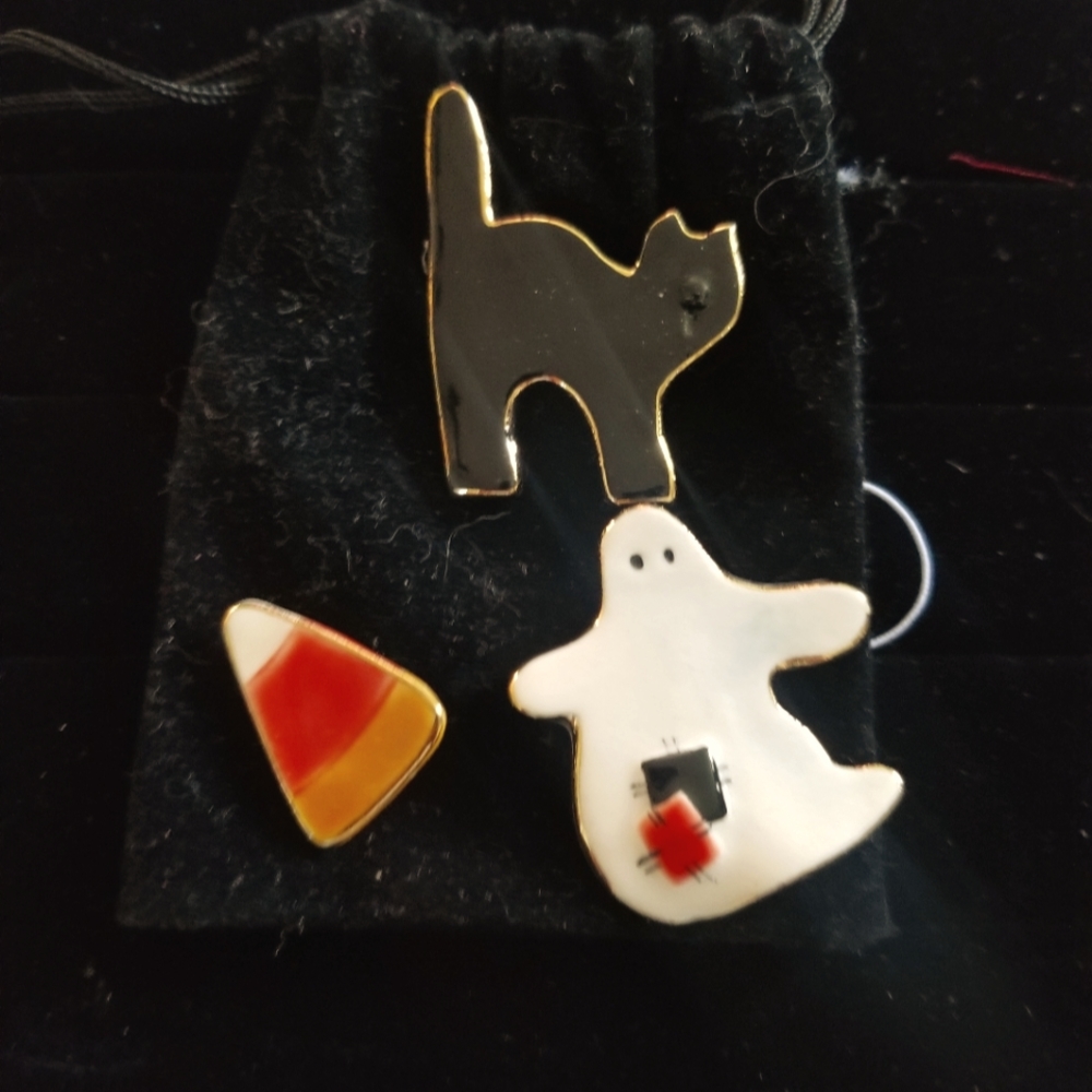 Halloween Pin Trio